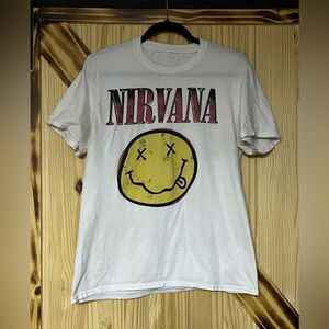 Nirvana T Shirt White M